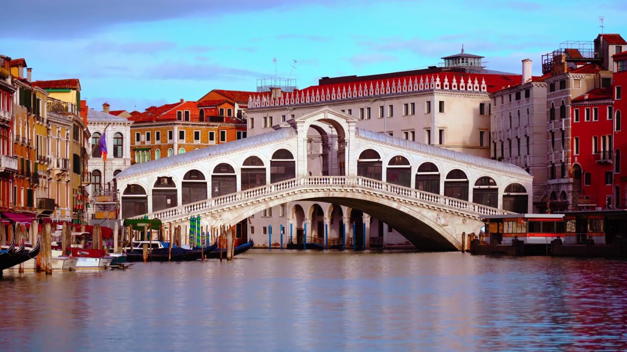 Venice without people