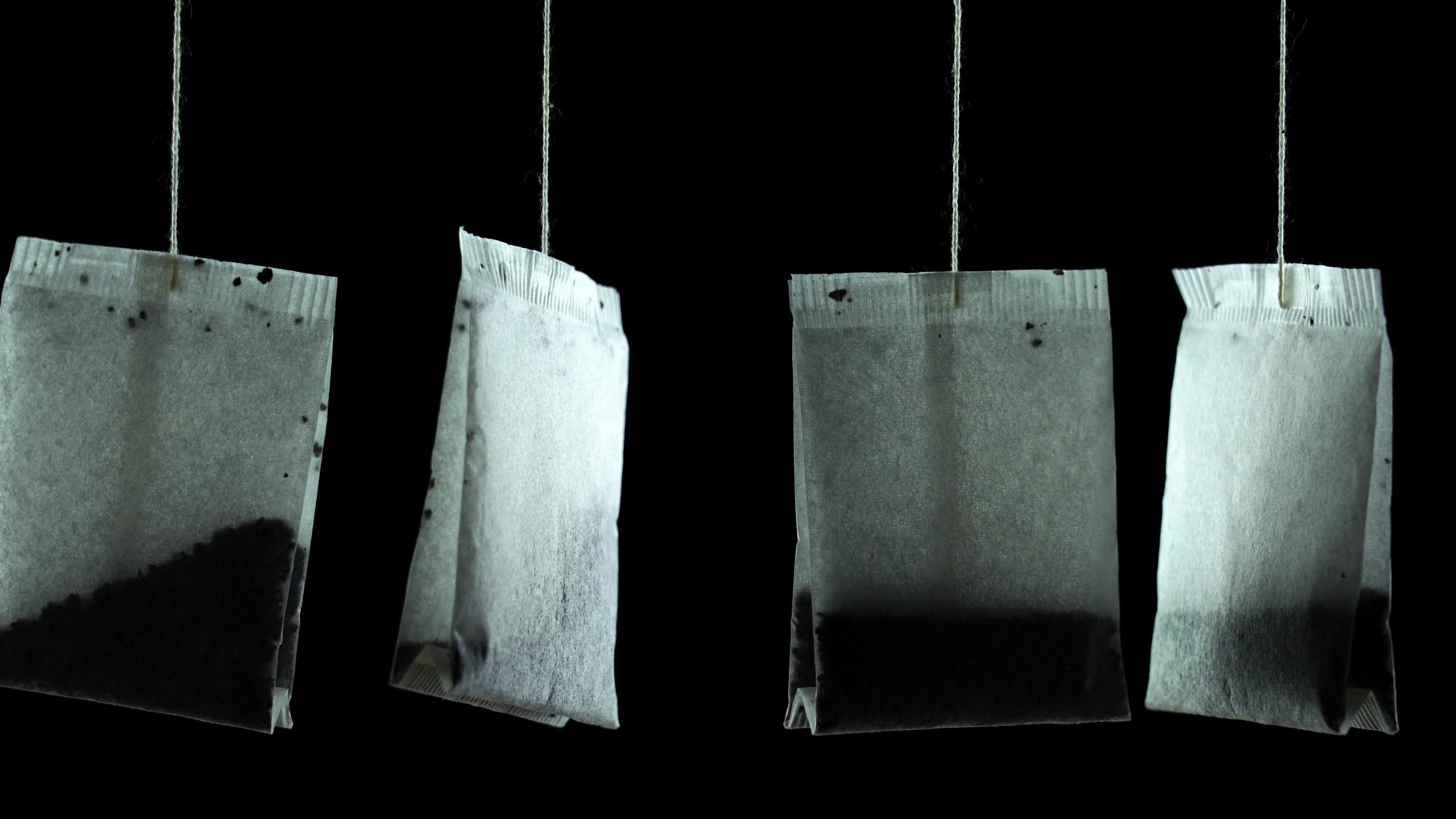 Paper bags of tea