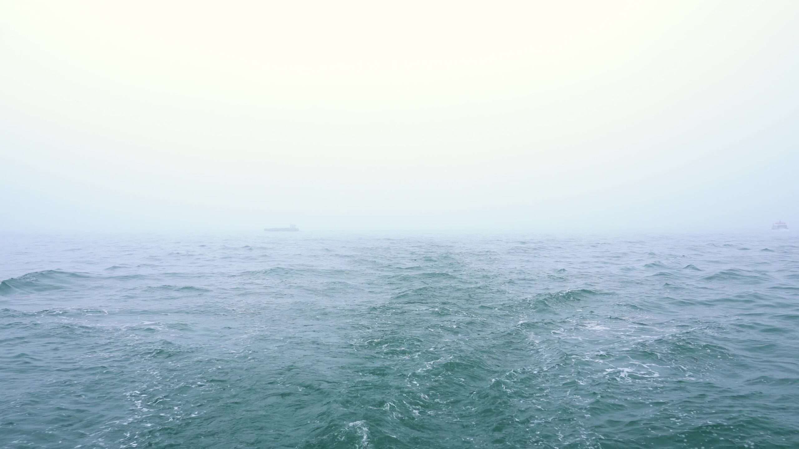 Sea in the fog