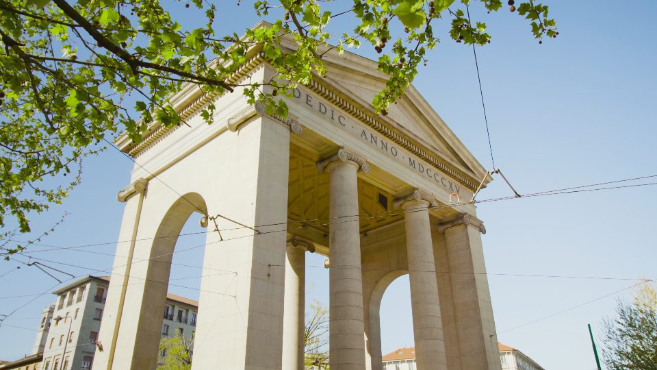 Arch in Ticinese in Milan