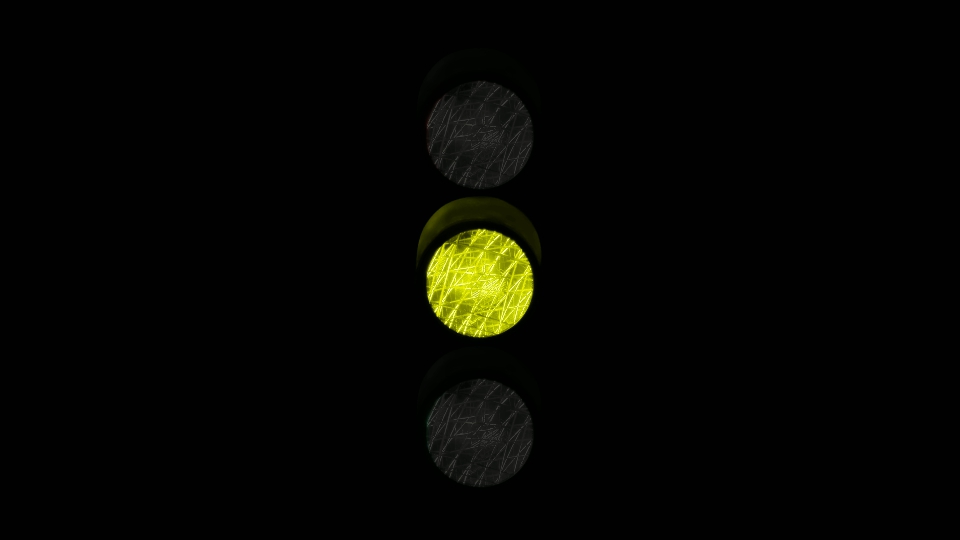 Semaforo di notte