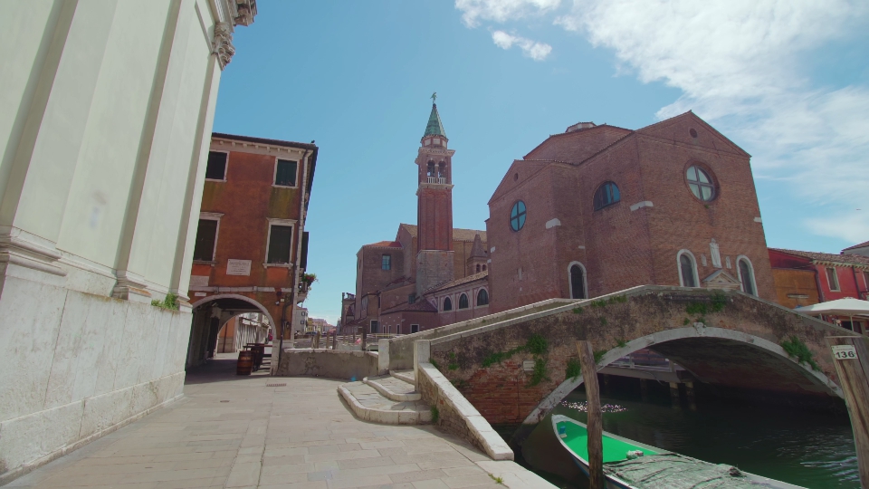 Beautiful ancient architecture of Chioggia