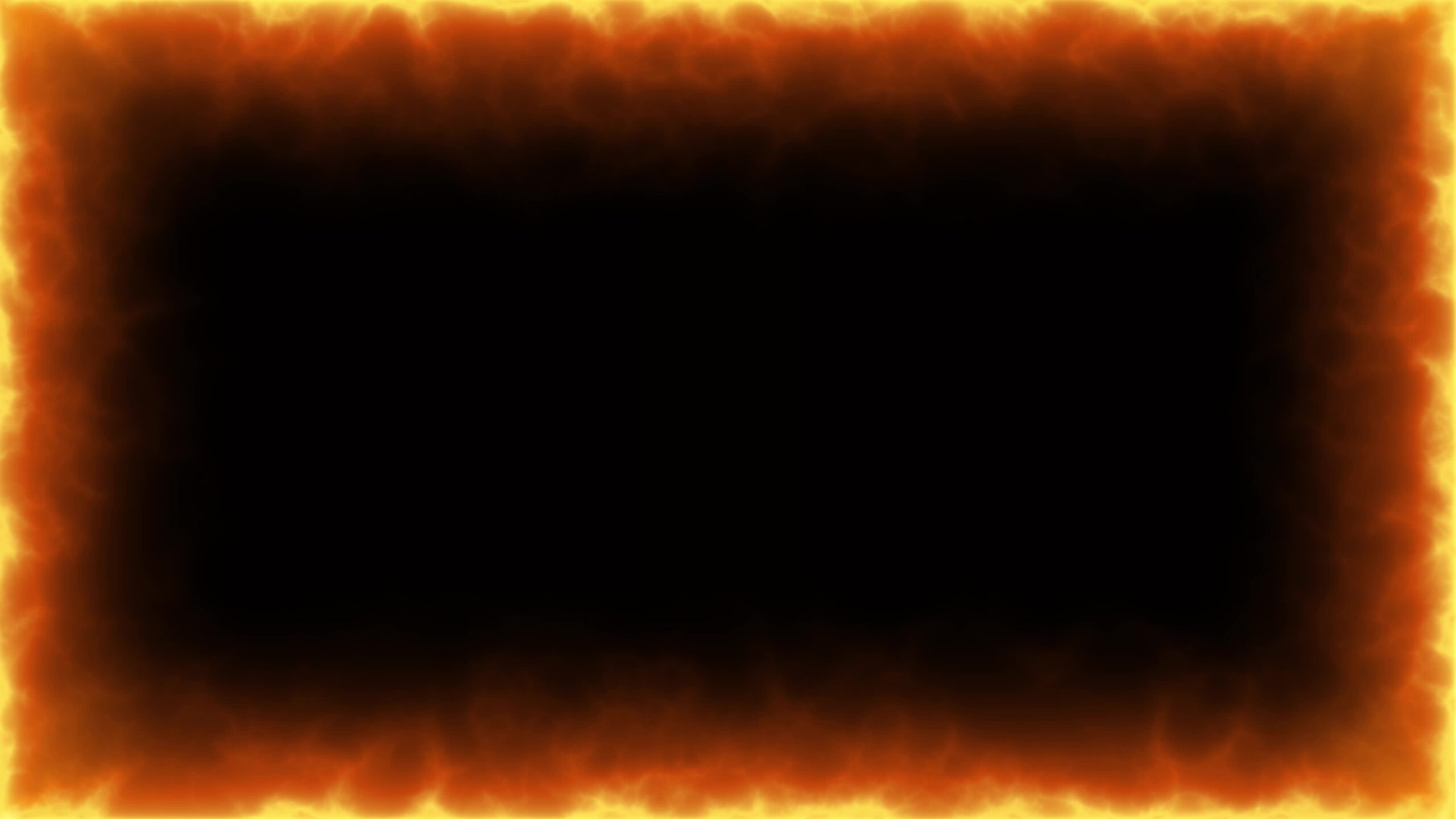 Slow burning fire frame