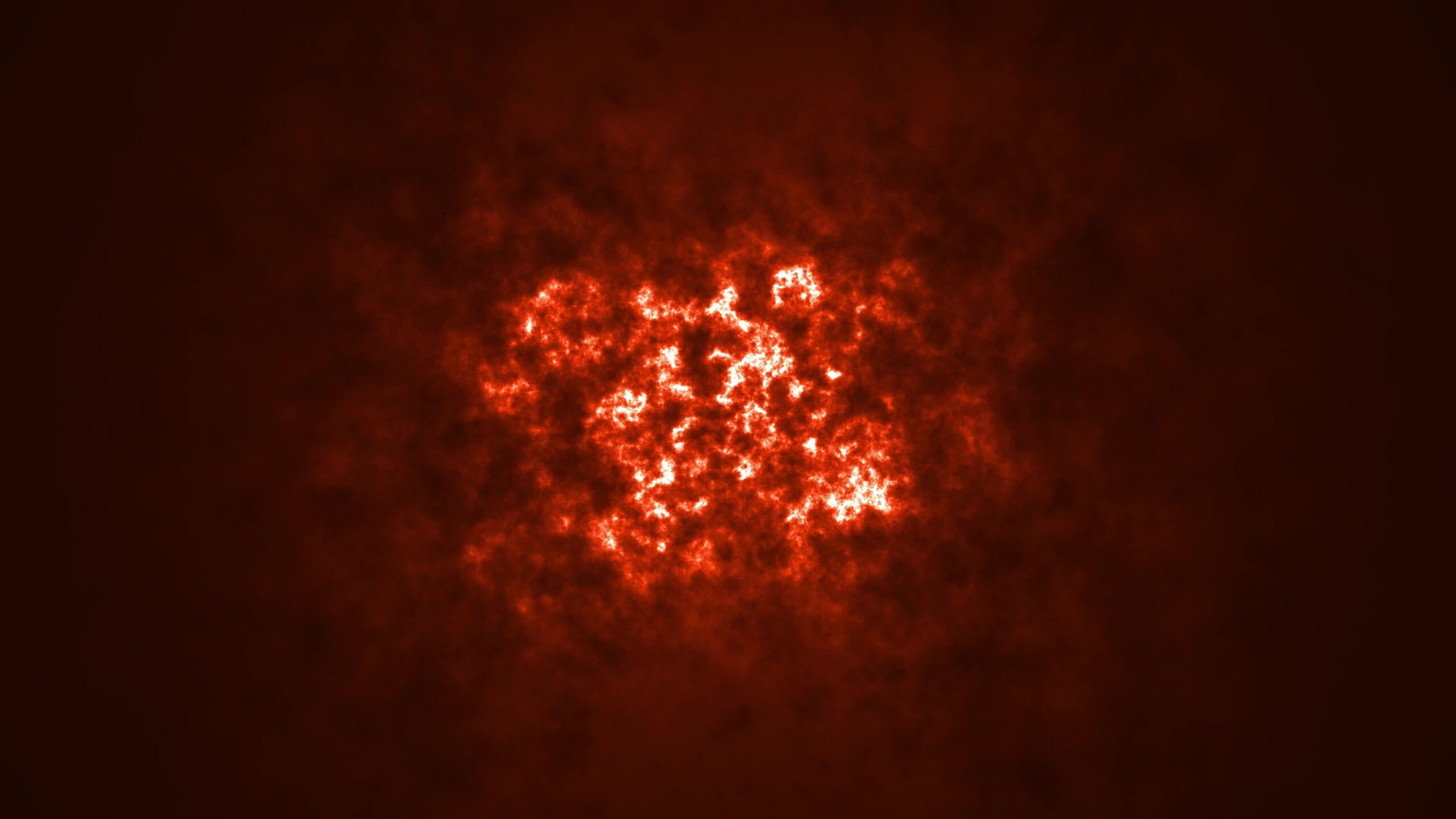 Moving red energy background