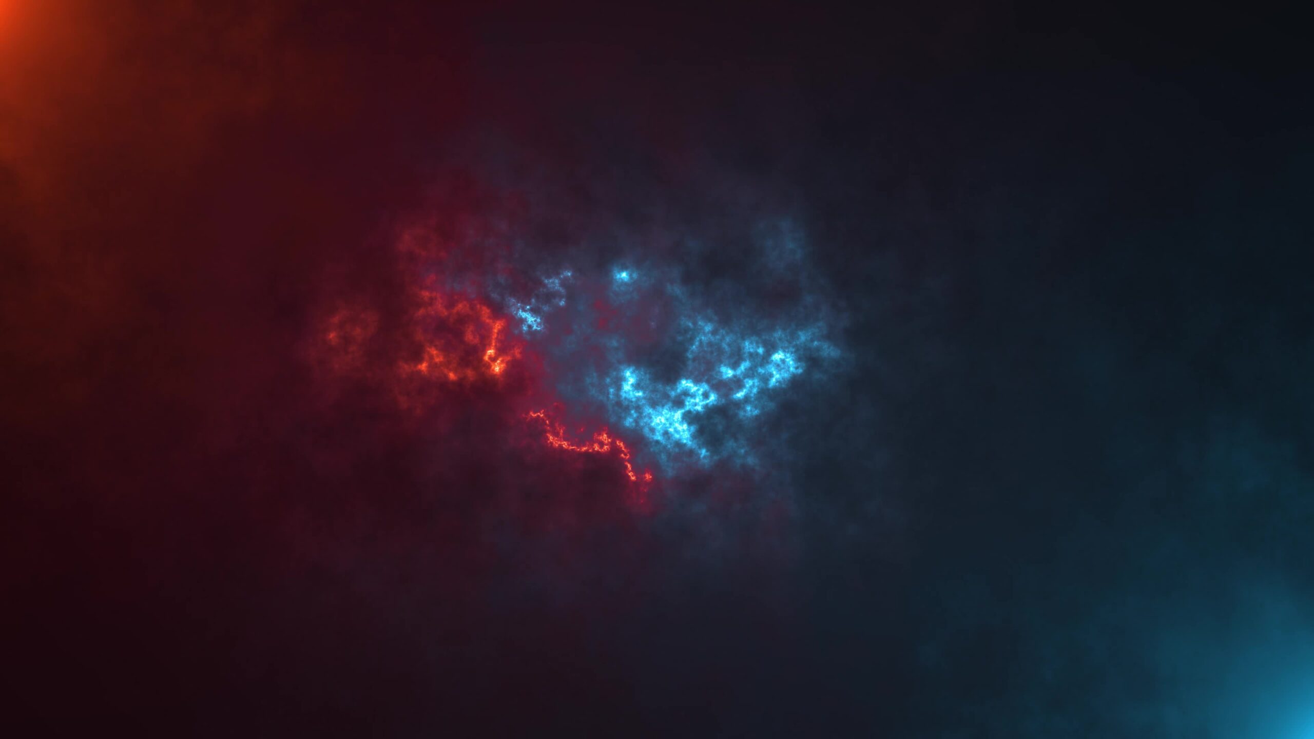Sfondo di energia di colore blue rosso