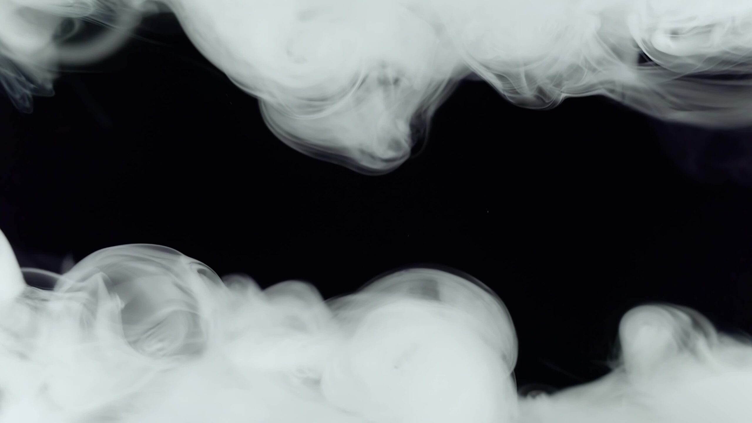 Smoke with black center
