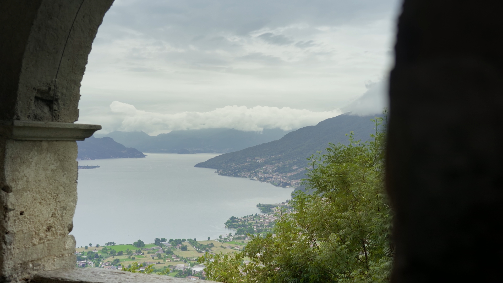Unexpected View of Lake Como Amidst the Mountains