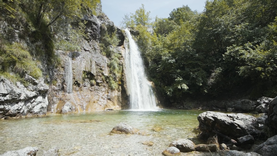 Cascata in slow motion