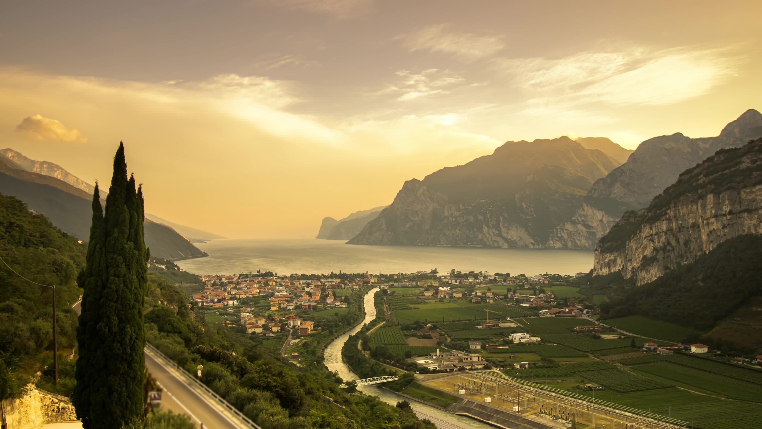 Tramonto al lago di Garda – Timelapse