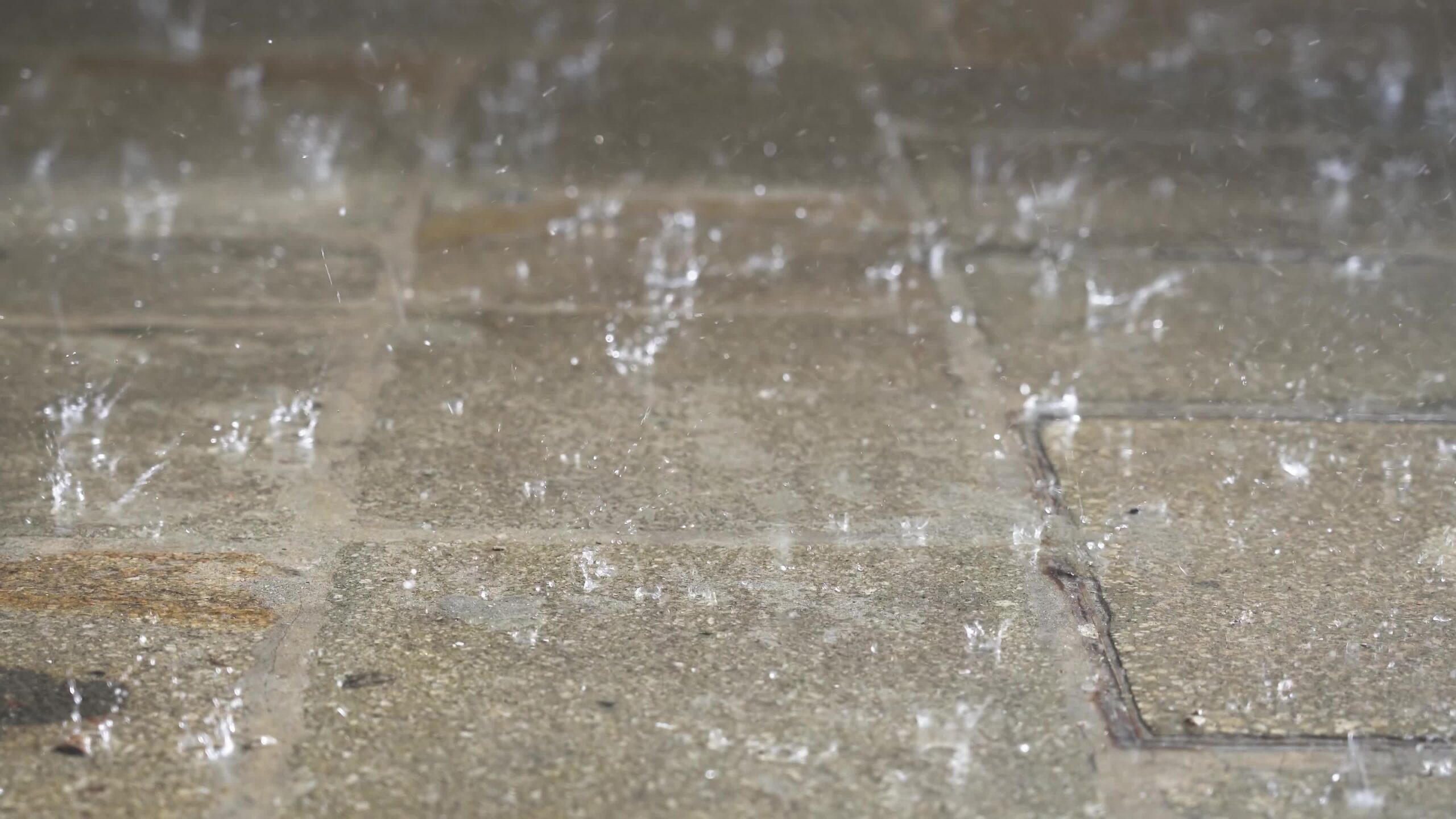 Pioggia sulla strada