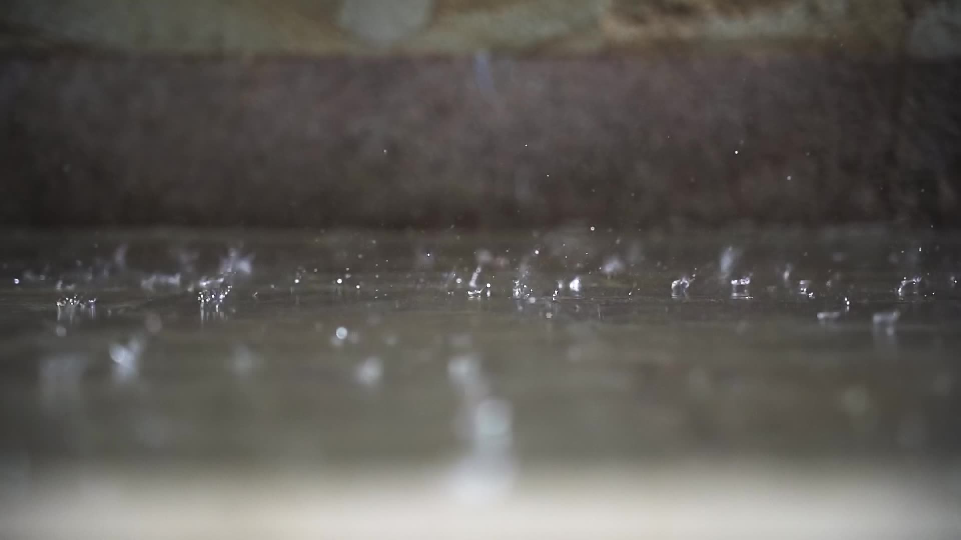 Pioggia in slow motion