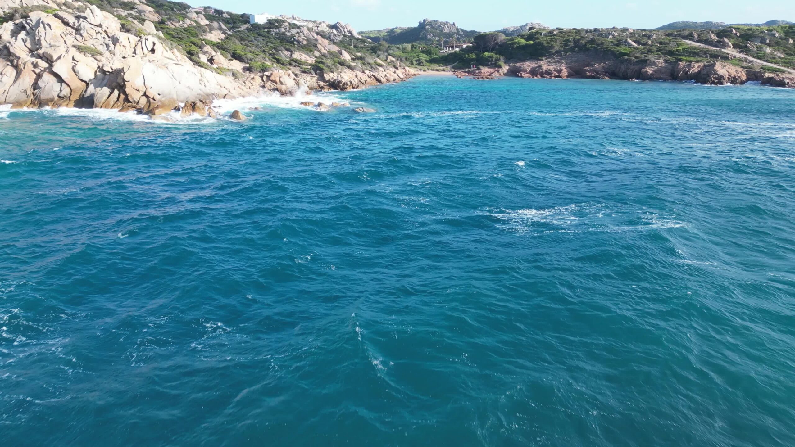 Sardinian blue sea