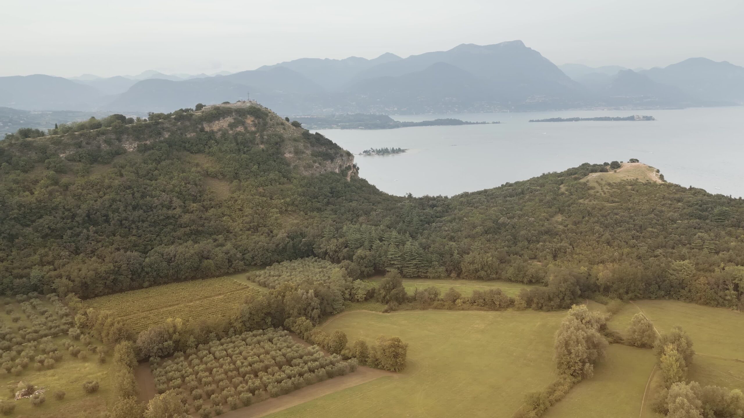 Colline verdi del lago di Garda