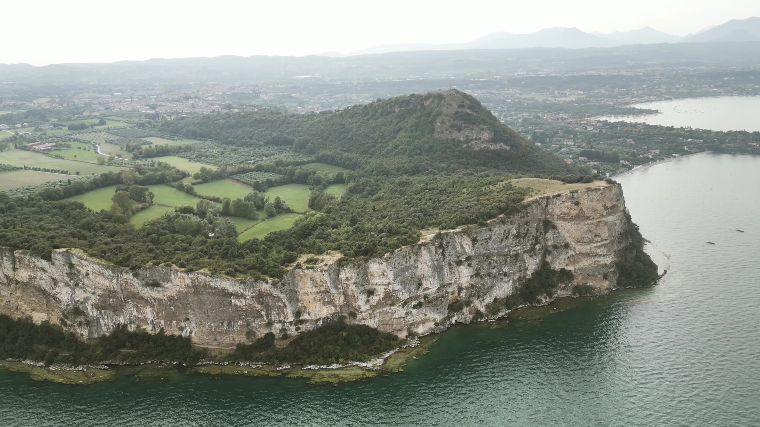 Beautiful mountains at Lake Garda