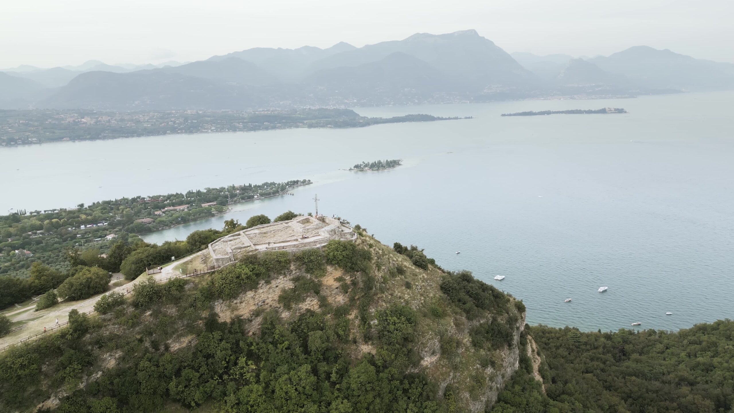 Rocca di Manerba at Lake Garda