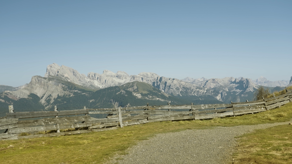 Panoramic Trail in the Dolomites
