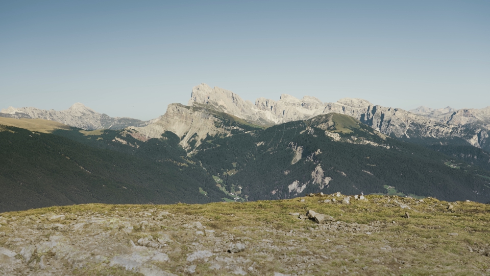 Panorama from the Alpe di Siusi