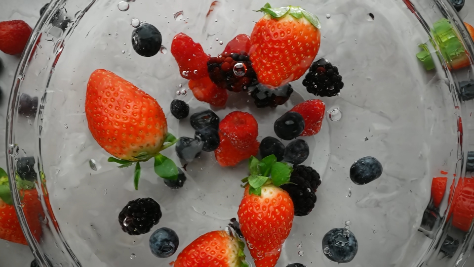 Frutti Colorati in Acqua