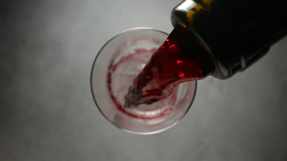 Vino Rosso in Calice