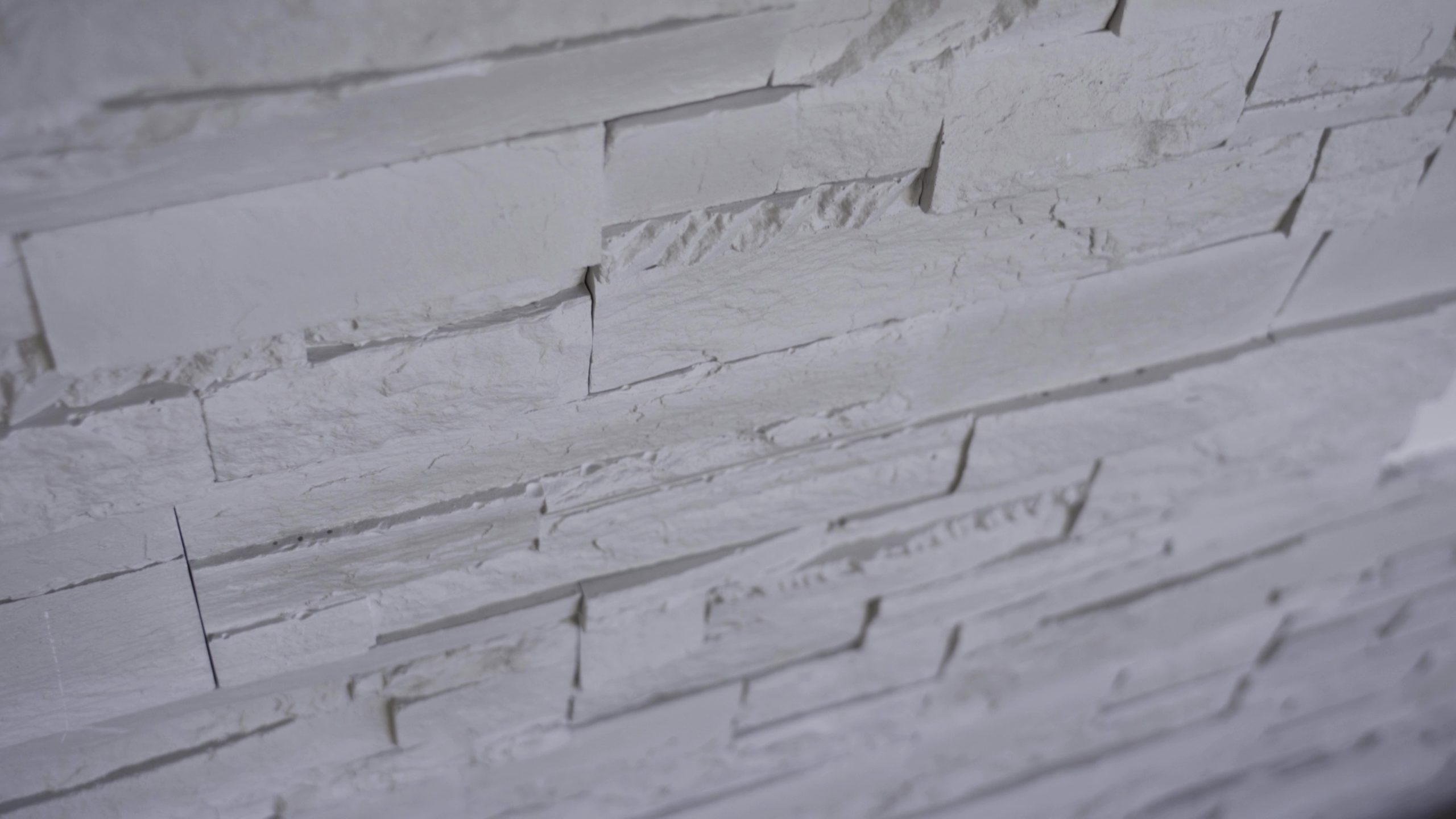 Modern stone wall