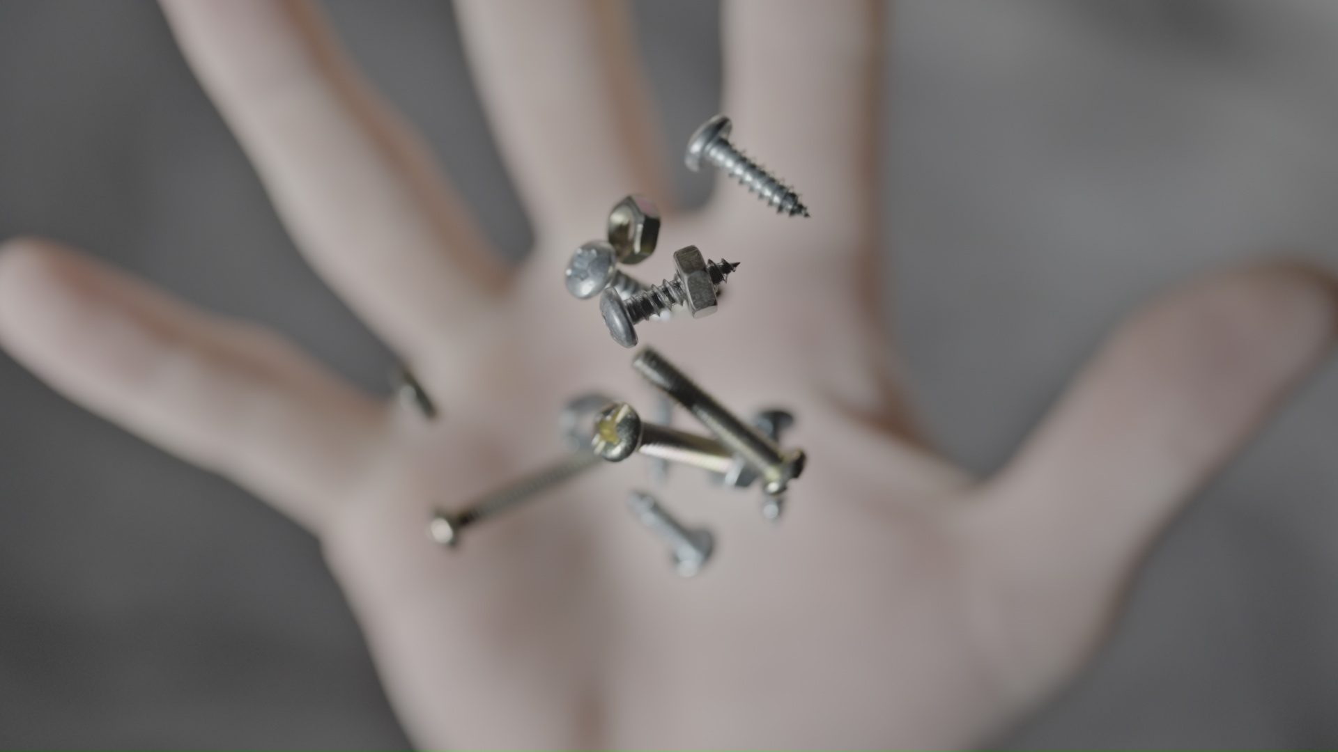 Screws and bolts for construction and furniture