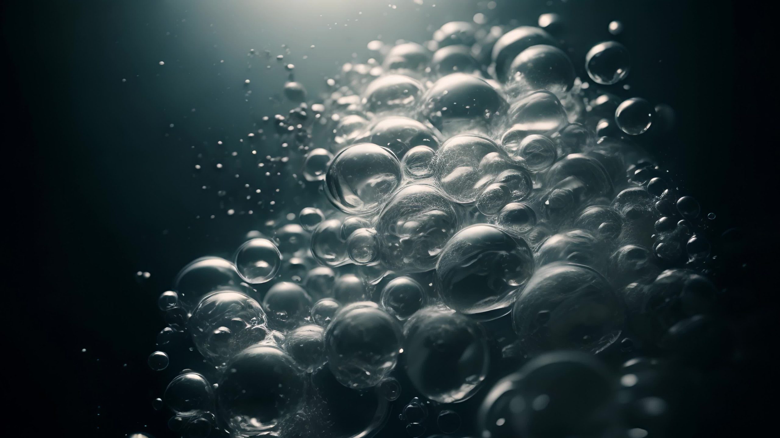 Water Bubbles in Macro