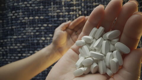 Handful of Falling Pills