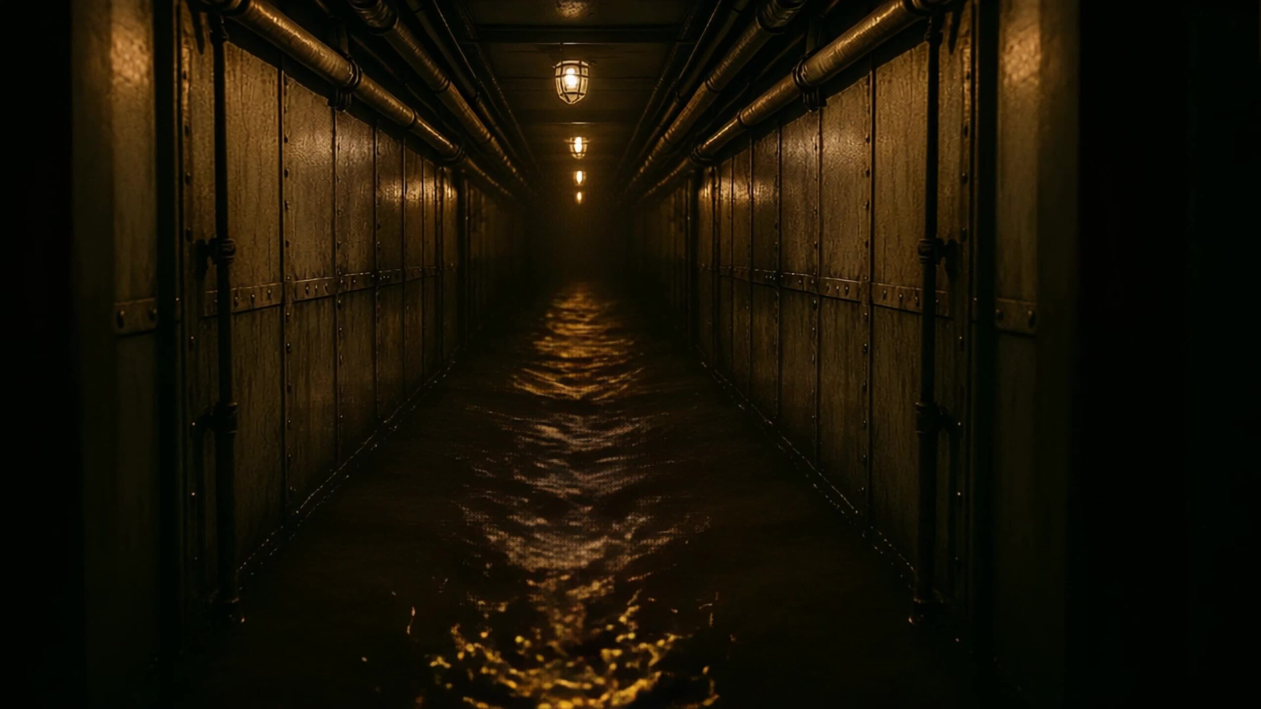 Titanic – I Corridoi Che Si Riempiono d’Acqua