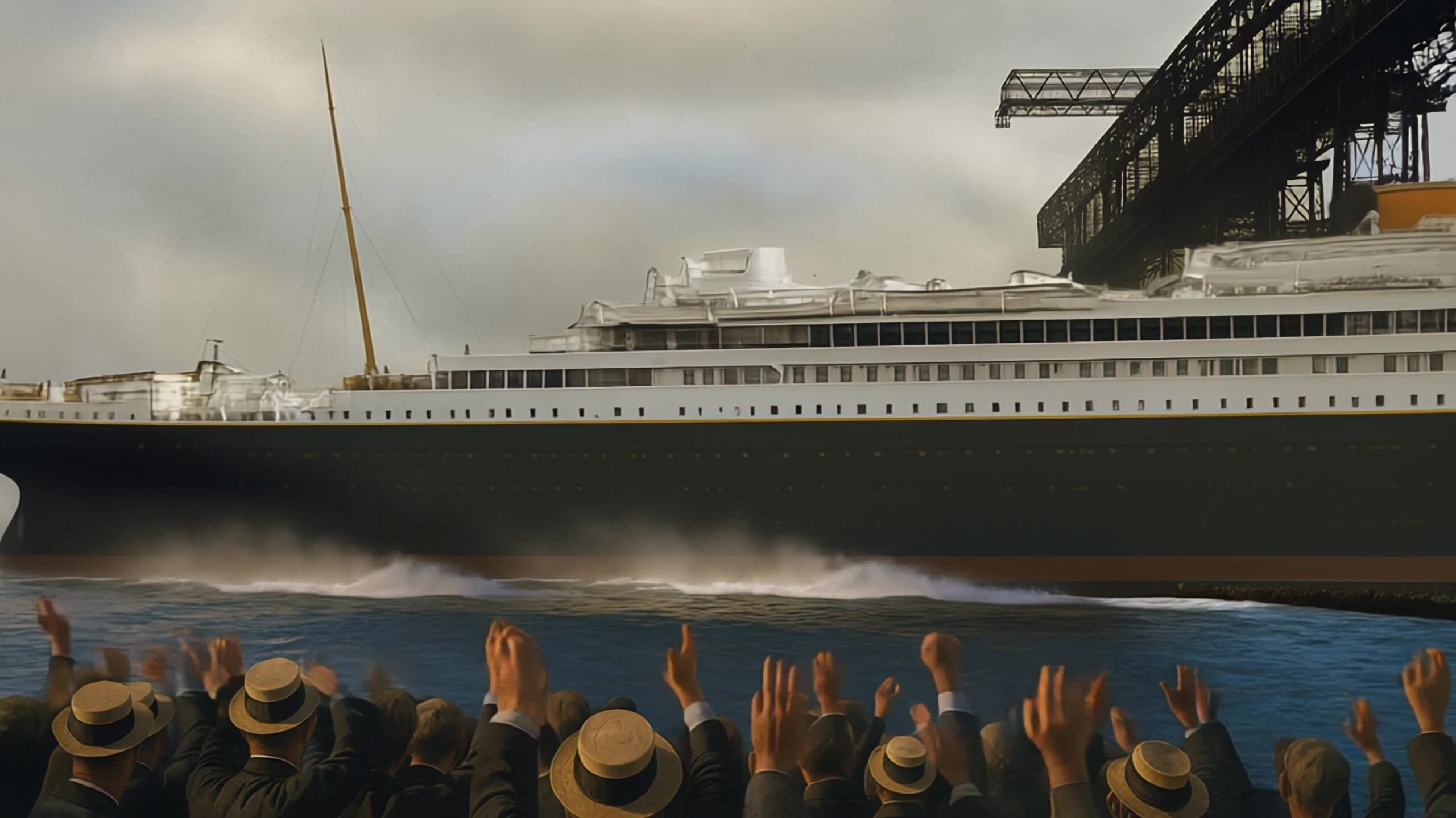 Il varo del Titanic a Belfast