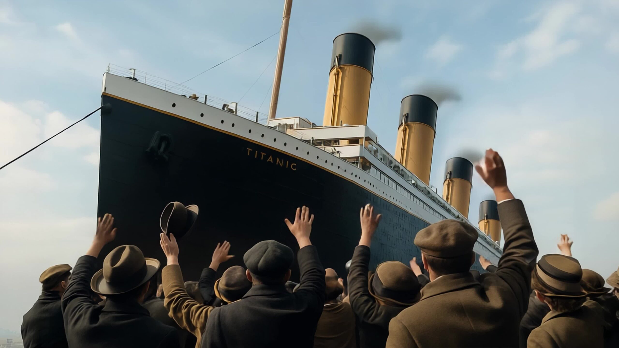 La partenza del Titanic da Southampton