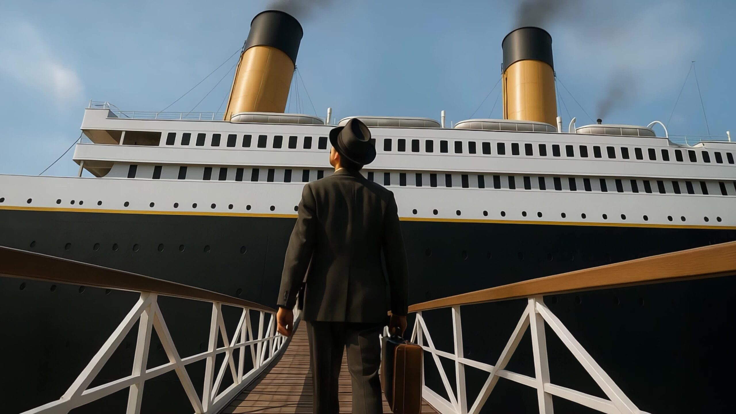Before Boarding the Titanic