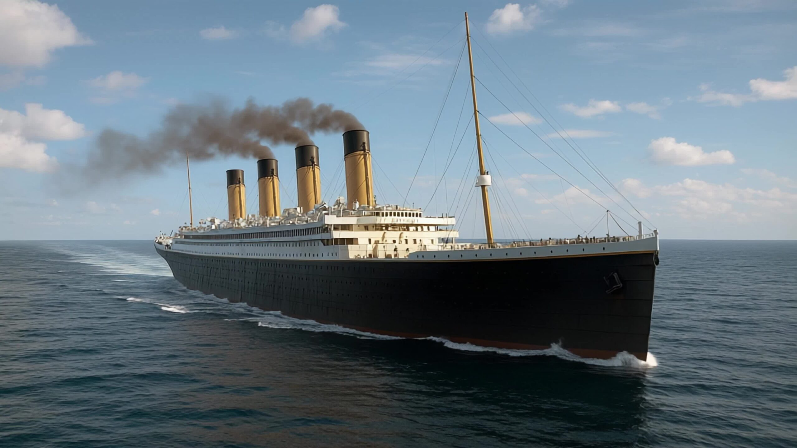 Il Titanic solca l’oceano