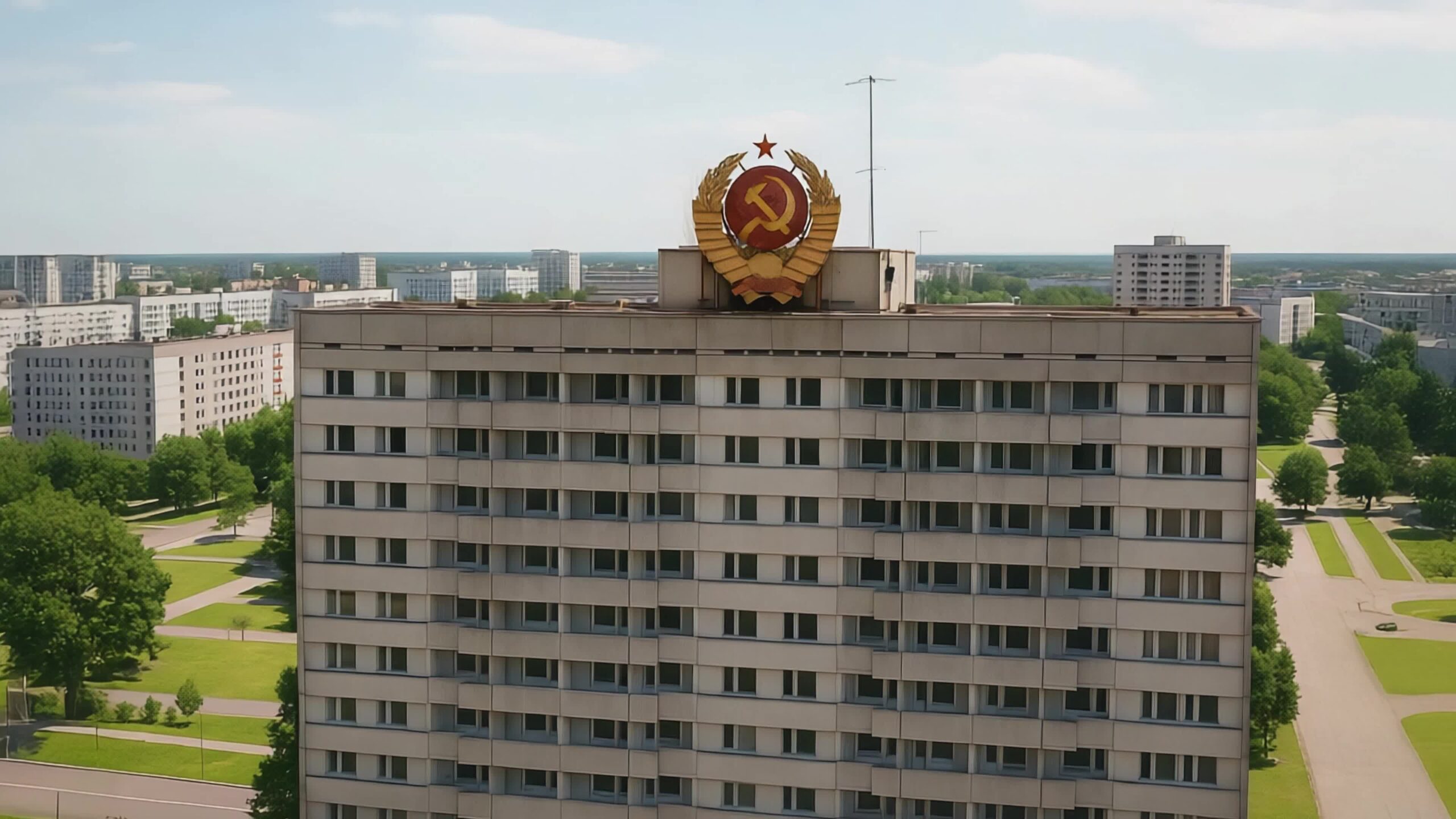 Il Simbolo dell’URSS a Pripyat